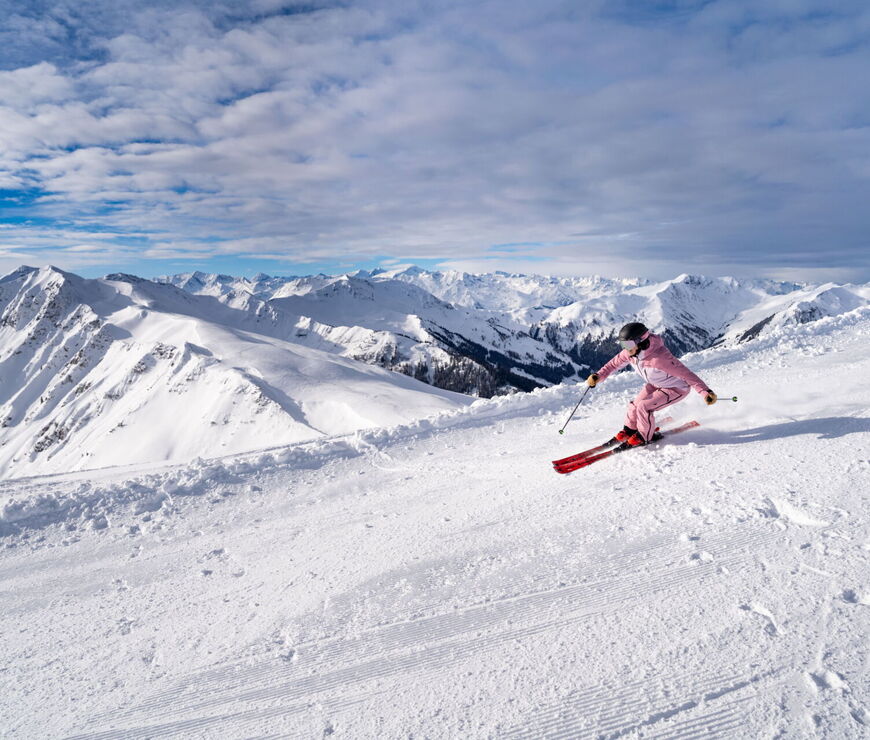 Leogang in winter ski areas, ski schools & ski rental